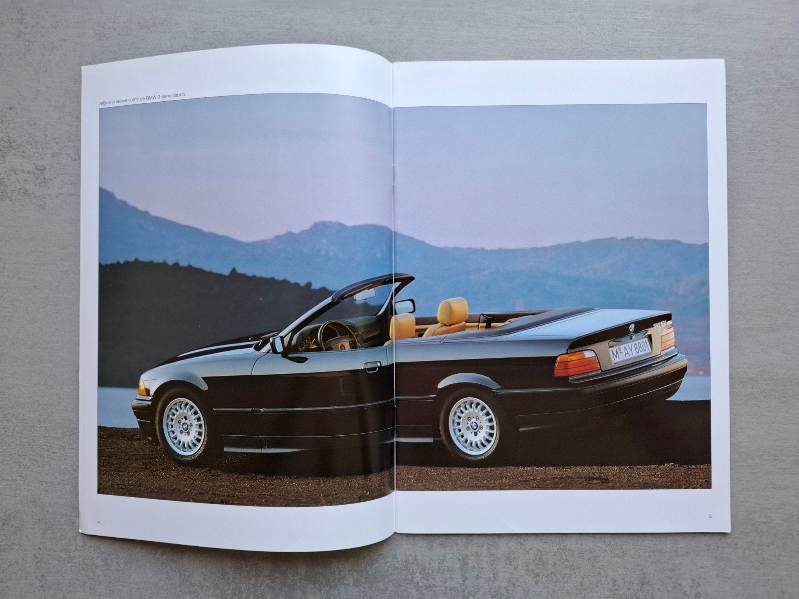BMW 3-serie Cabrio brochure - 1993, Ophalen of Verzenden, Nieuw, BMW