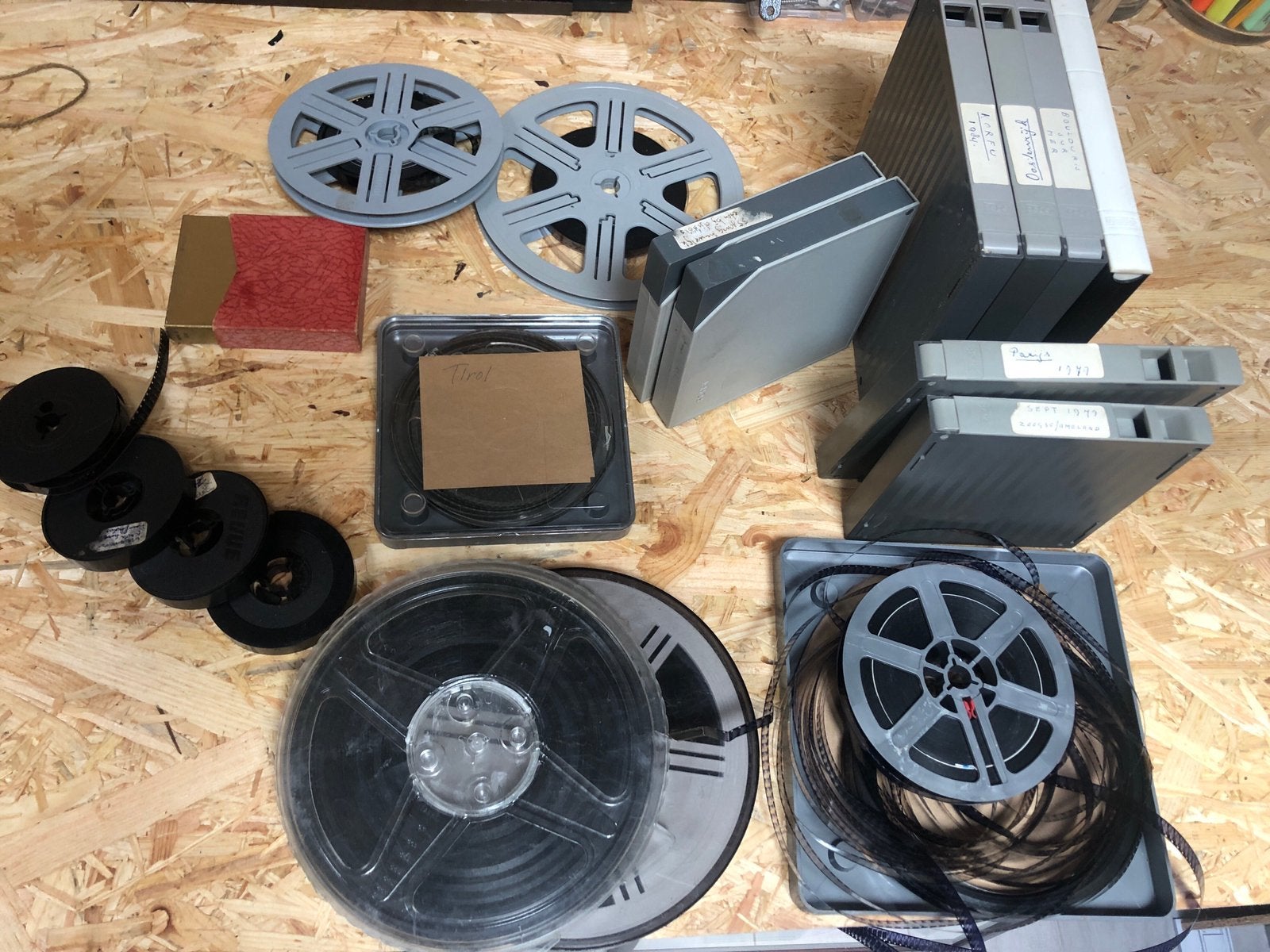 8mm films 19 stuks, Ophalen of Verzenden, 1960 tot 1980, Filmcamera