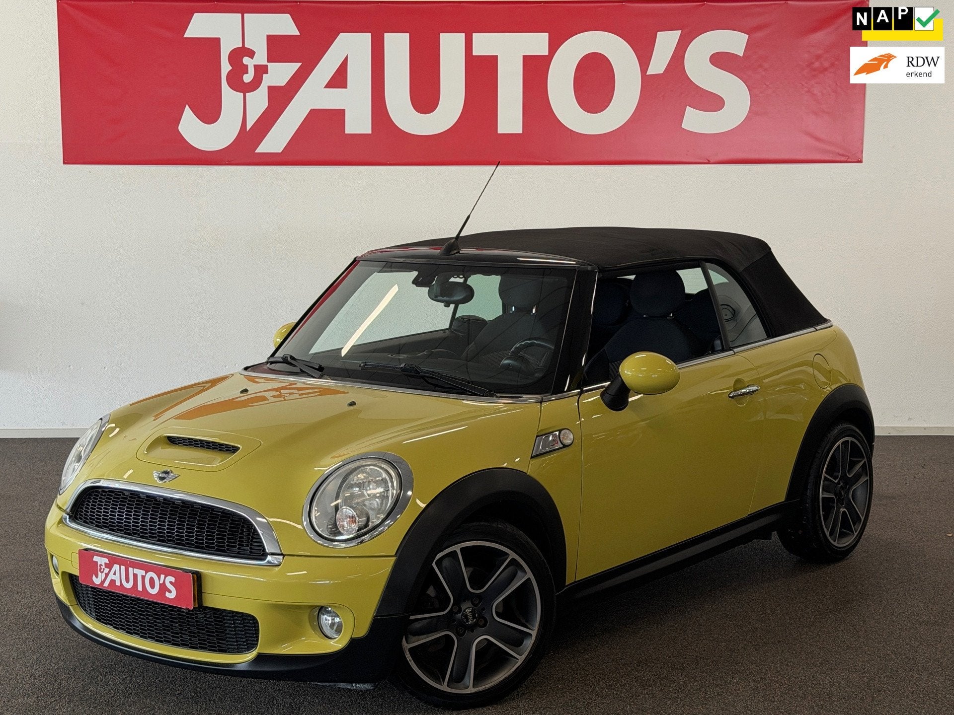 Mini Cabrio 1.6 Cooper Chili|ECC AIRCO|CRUISE|ELEC PAKKET, Auto's, Euro 5, Gebruikt, Huisgarantie, 4 cilinders