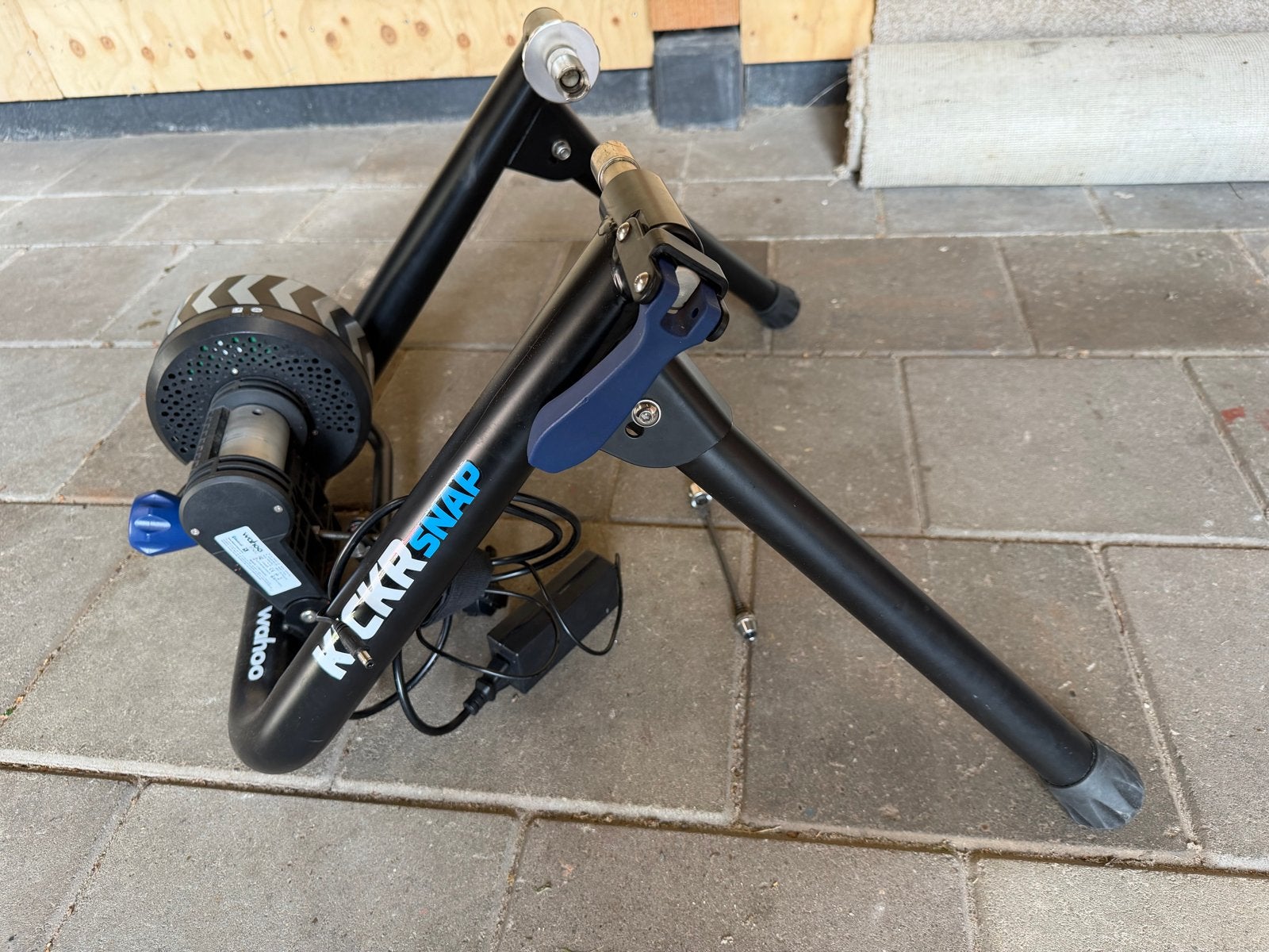 Wahoo Kickr Snap Smart Fietstrainer met trainingsbanden, Ophalen, Gebruikt