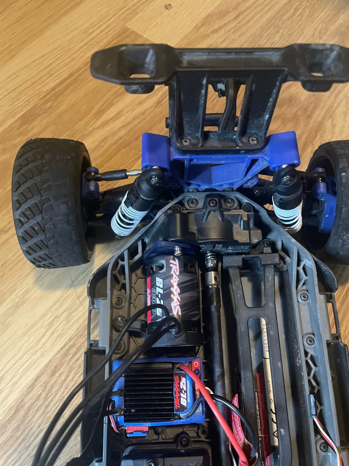Traxxas Ford Fiesta BL-S2 RC Auto (excl. servo/ontvanger), Elektro, Gebruikt, Ophalen of Verzenden, Schaal 1:10