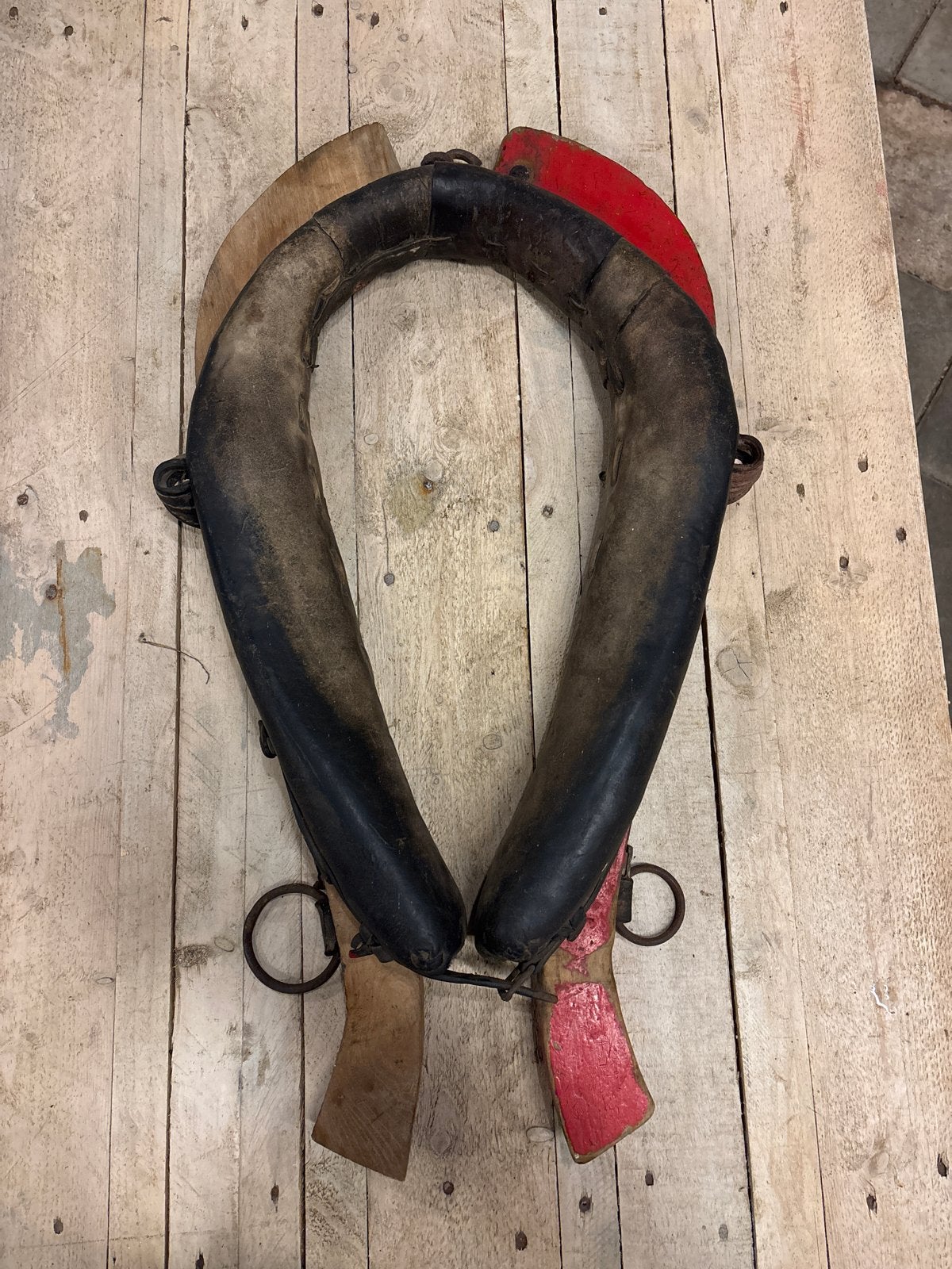Antieke paardenhaam - Decoratief en authentiek, Ophalen of Verzenden