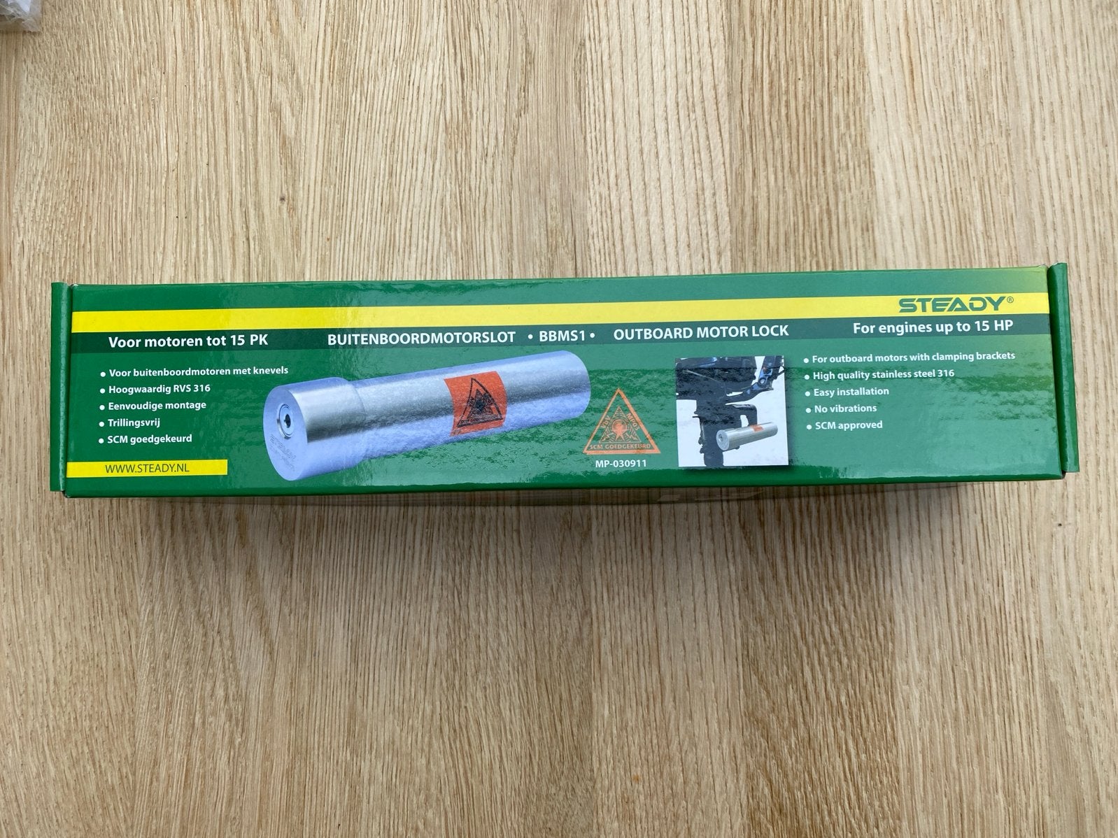 Steady Buitenboordmotorslot tot 15 PK, Ophalen of Verzenden, Zo goed als nieuw, Overige typen