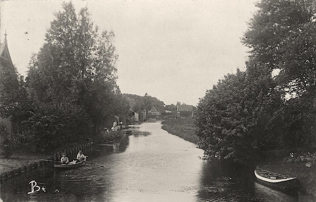 JONKER-FOTOKAART  BERKHOUT, Verzamelen, Ansichtkaarten | Nederland, Verzenden, Voor 1920, Ongelopen, Noord-Holland