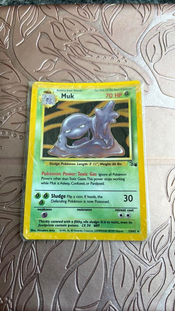 Pokemonkaart Muk holografisch (EN), Ophalen of Verzenden, Zo goed als nieuw