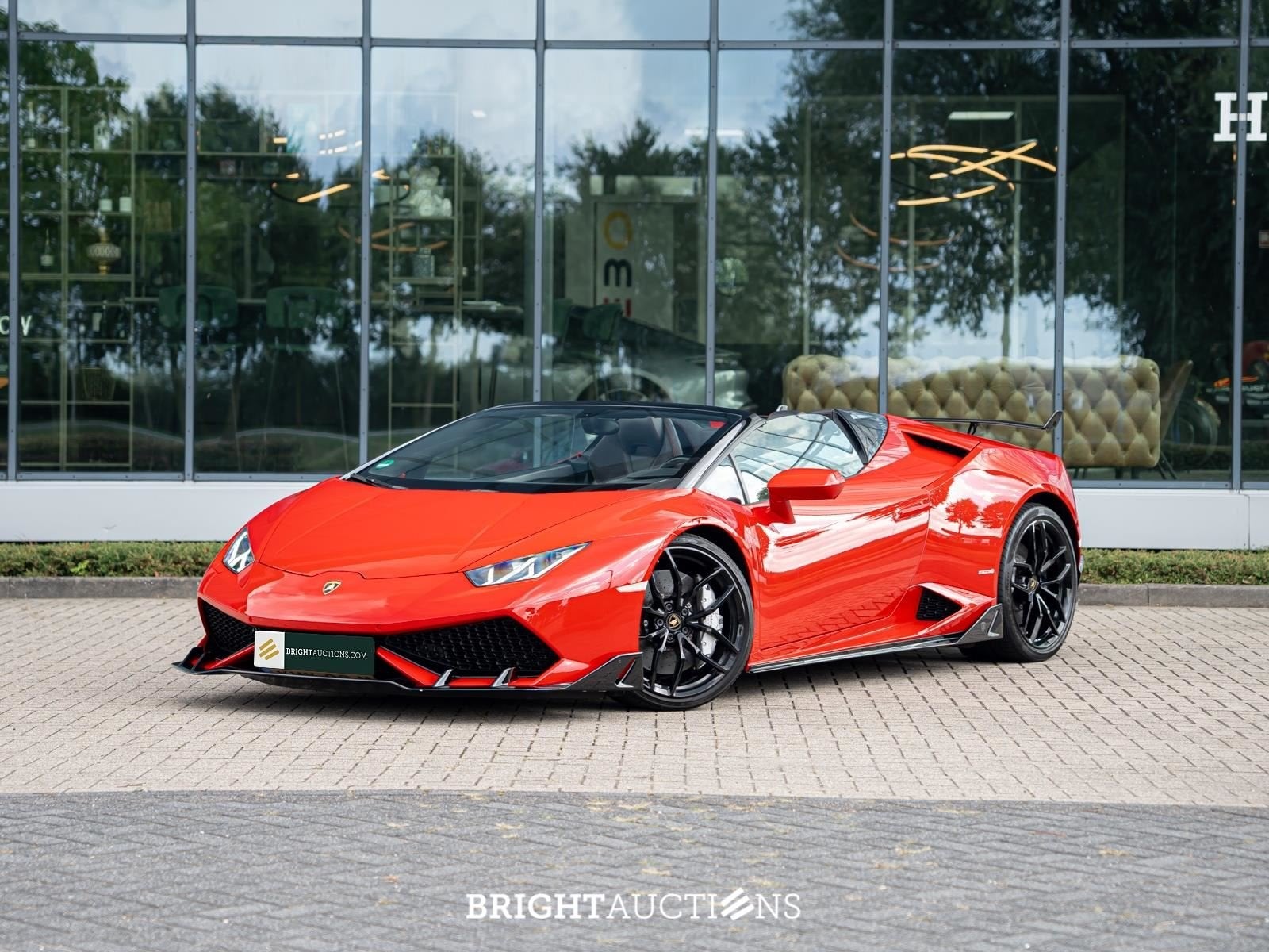 Lamborghini Huracan Spyder LP610-4 5.2 V10 (bj 2026), Auto's, Automaat, Gebruikt, Cabriolet, Bedrijf