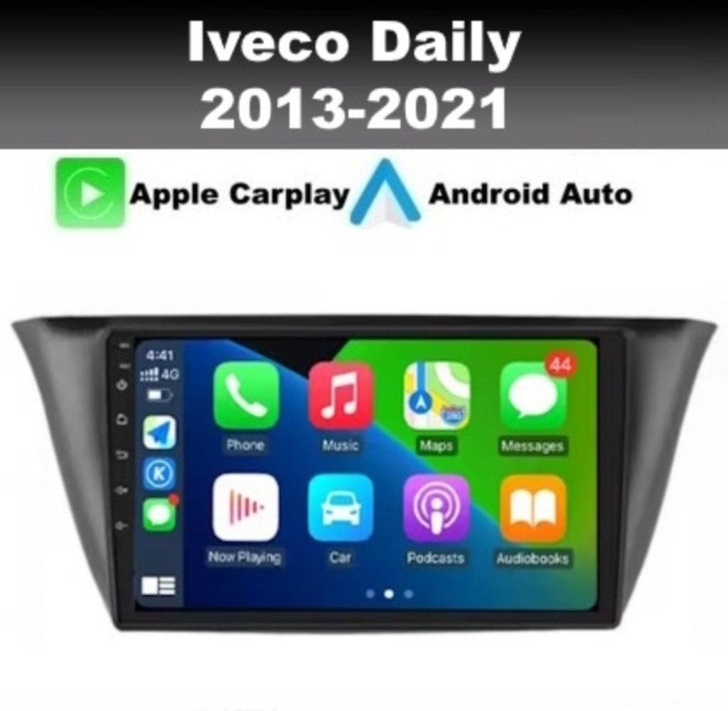 Iveco Daily radio navigatie android 13 apple carplay dab+, Ophalen of Verzenden, Nieuw