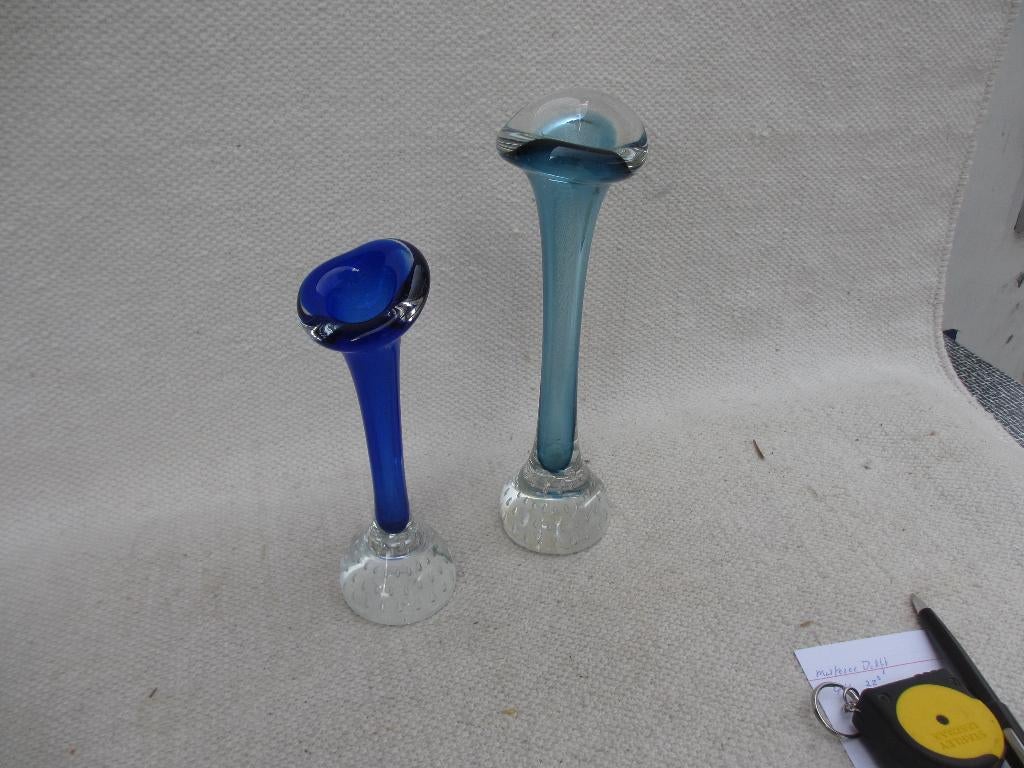 Twee vaasjes design Bo Borgstrom for Aseda, 1960s, Antiek en Kunst, Ophalen of Verzenden