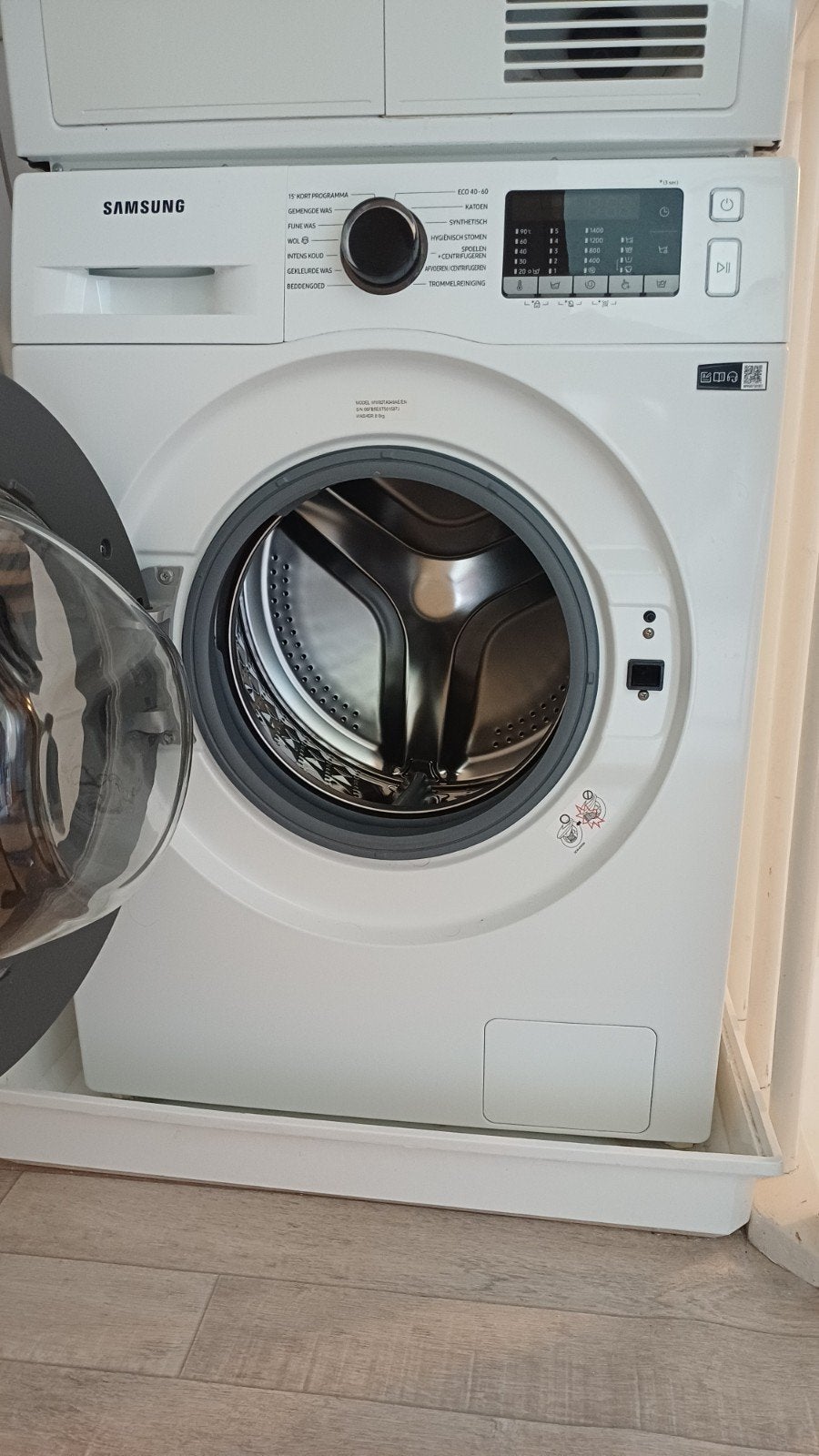 wasmachine Samsung EcoBubble (8kg), Ophalen, 1200 tot 1600 toeren, Handwasprogramma, 8 tot 10 kg
