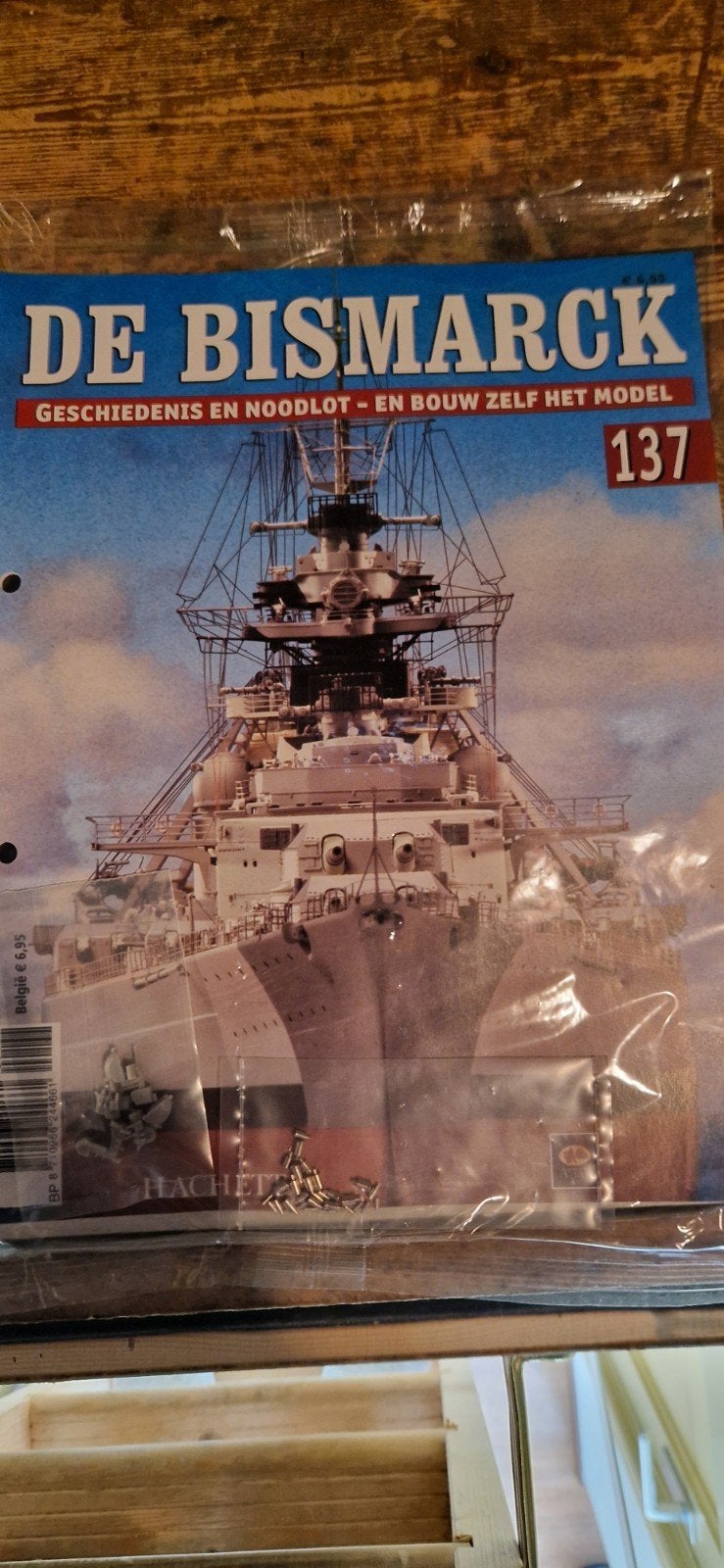 De Bismarck Bouwdelen - Tijdschrift 137 met onderdelen, Ophalen of Verzenden, Nieuw, Groter dan 1:32, Overige merken