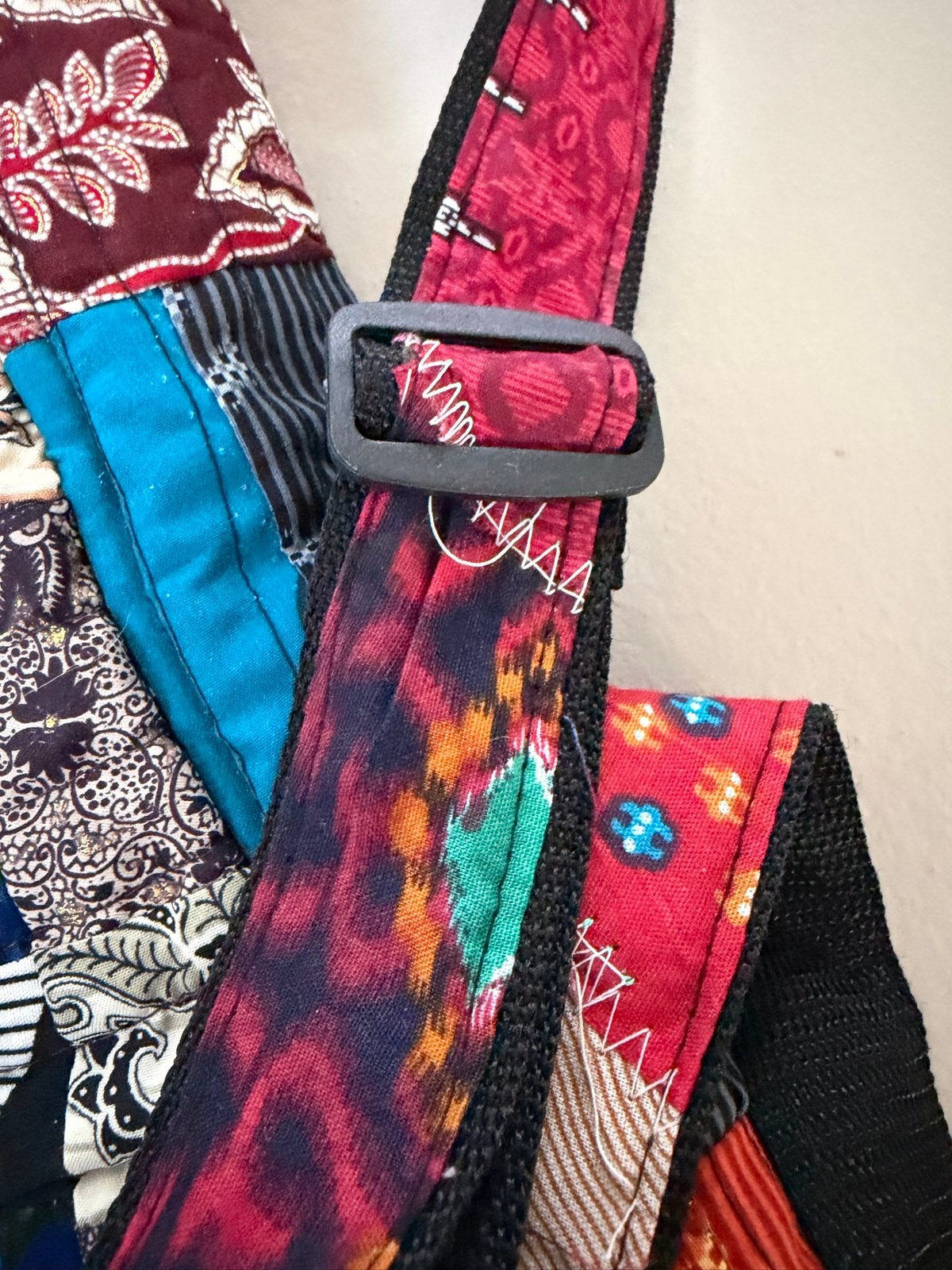 Patchwork Schoudertas - Uniek en Kleurrijk, Ophalen of Verzenden, Zo goed als nieuw, Overige kleuren, Schoudertasje