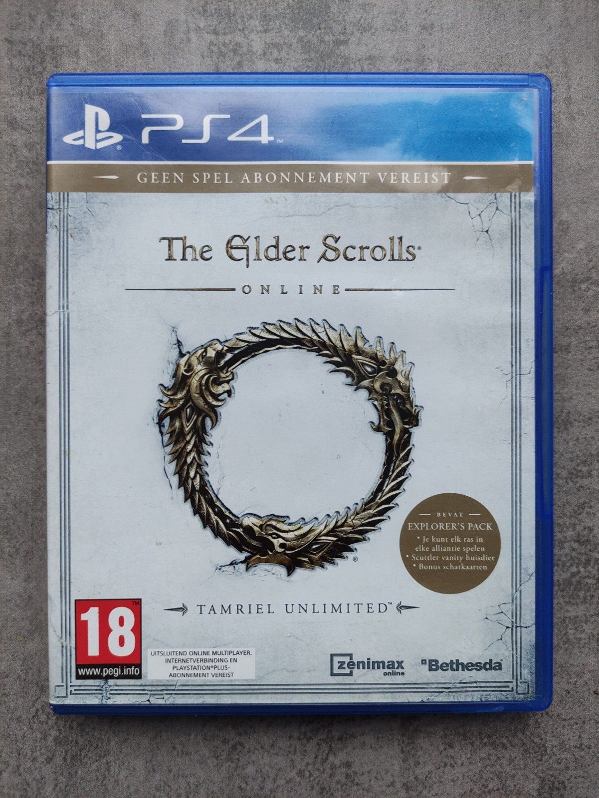 The elder scrolls tamriel, 1 speler, Ophalen of Verzenden, Vanaf 3 jaar