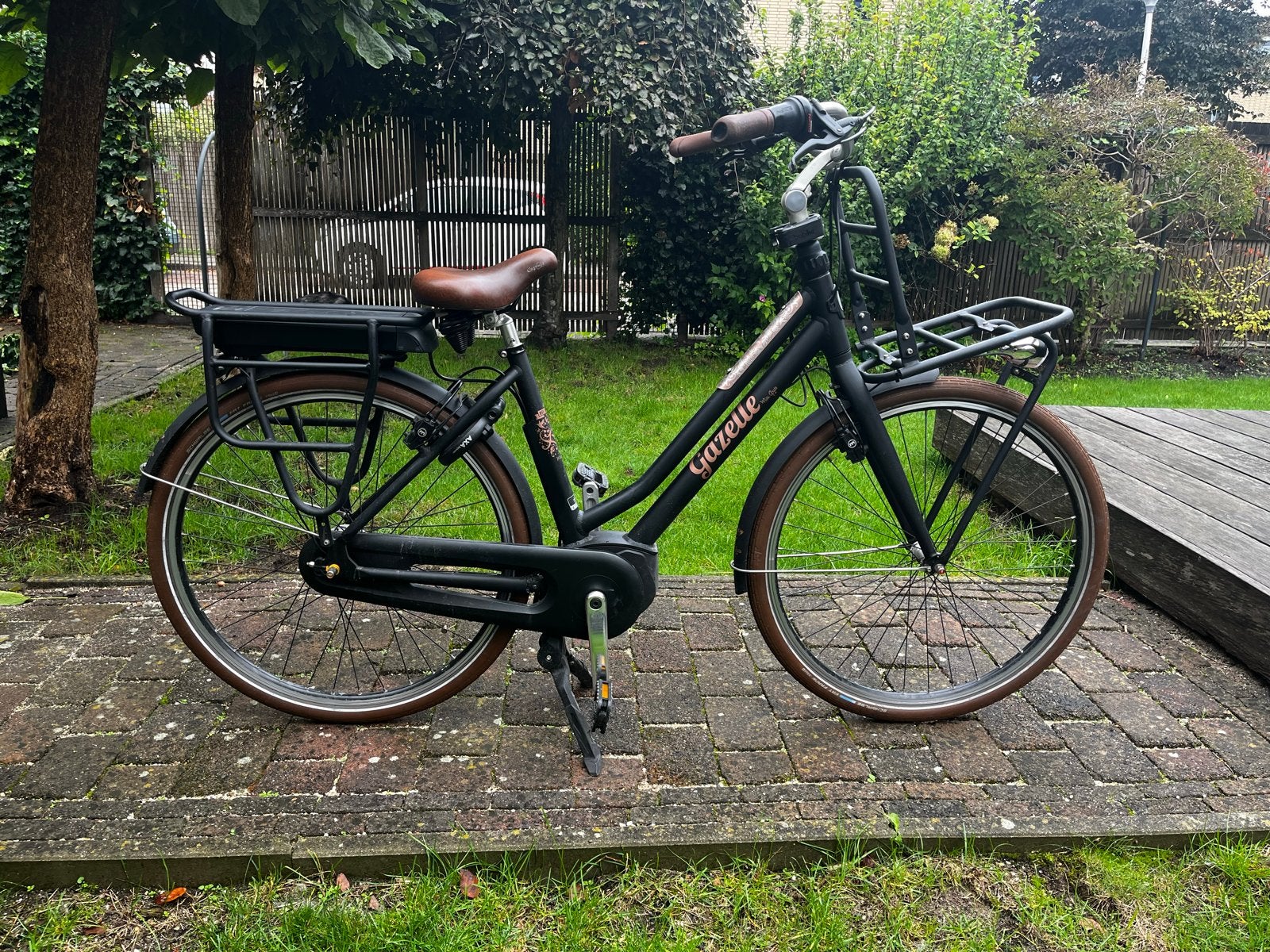 Gazelle Miss Grace elektrische fiets ZGAN, Ophalen of Verzenden, Zo goed als nieuw, 47 tot 51 cm, 50 km per accu of meer