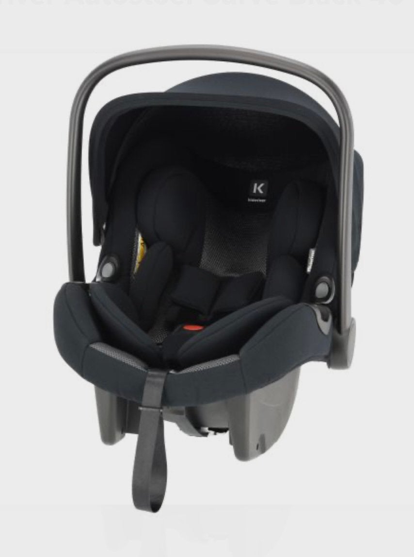 Nieuw in doos: Autostoel Kidsriver Curve Black 40-87 cm, Overige merken, Autogordel of Isofix, Nieuw, Ophalen of Verzenden