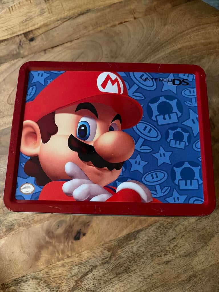 Nintendo DS Mario Bewaardoos / Lunchbox, Ophalen, Gebruikt, Jongen of Meisje