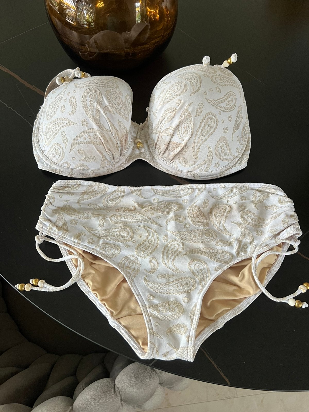 Te koop!!!, Ophalen of Verzenden, Zo goed als nieuw, Wit, Bikini