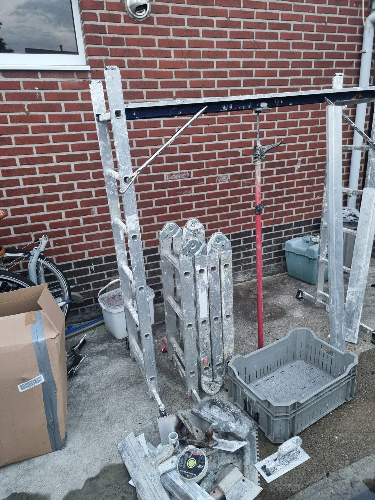 werkmateriaal stukadoor, Ophalen, Overige typen, Minder dan 2 meter
