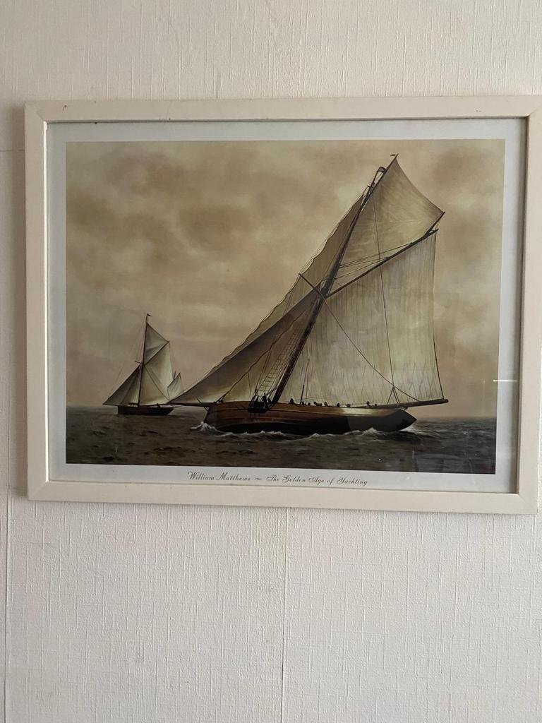 William Matthews – The Golden Age of Yachting, Huis en Inrichting, Ophalen, 50 tot 75 cm, 75 tot 100 cm, Print