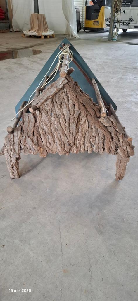 Kerststal handgemaakt, Diversen, Ophalen