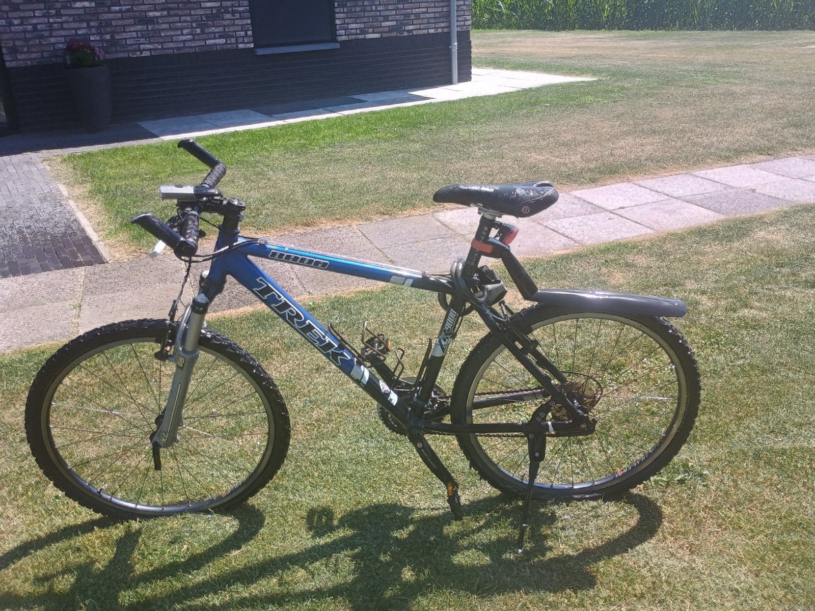 Mountainbike Trek 8000, Fietsen en Brommers, 28 inch, Gebruikt, Meer dan 20 versnellingen, Ophalen