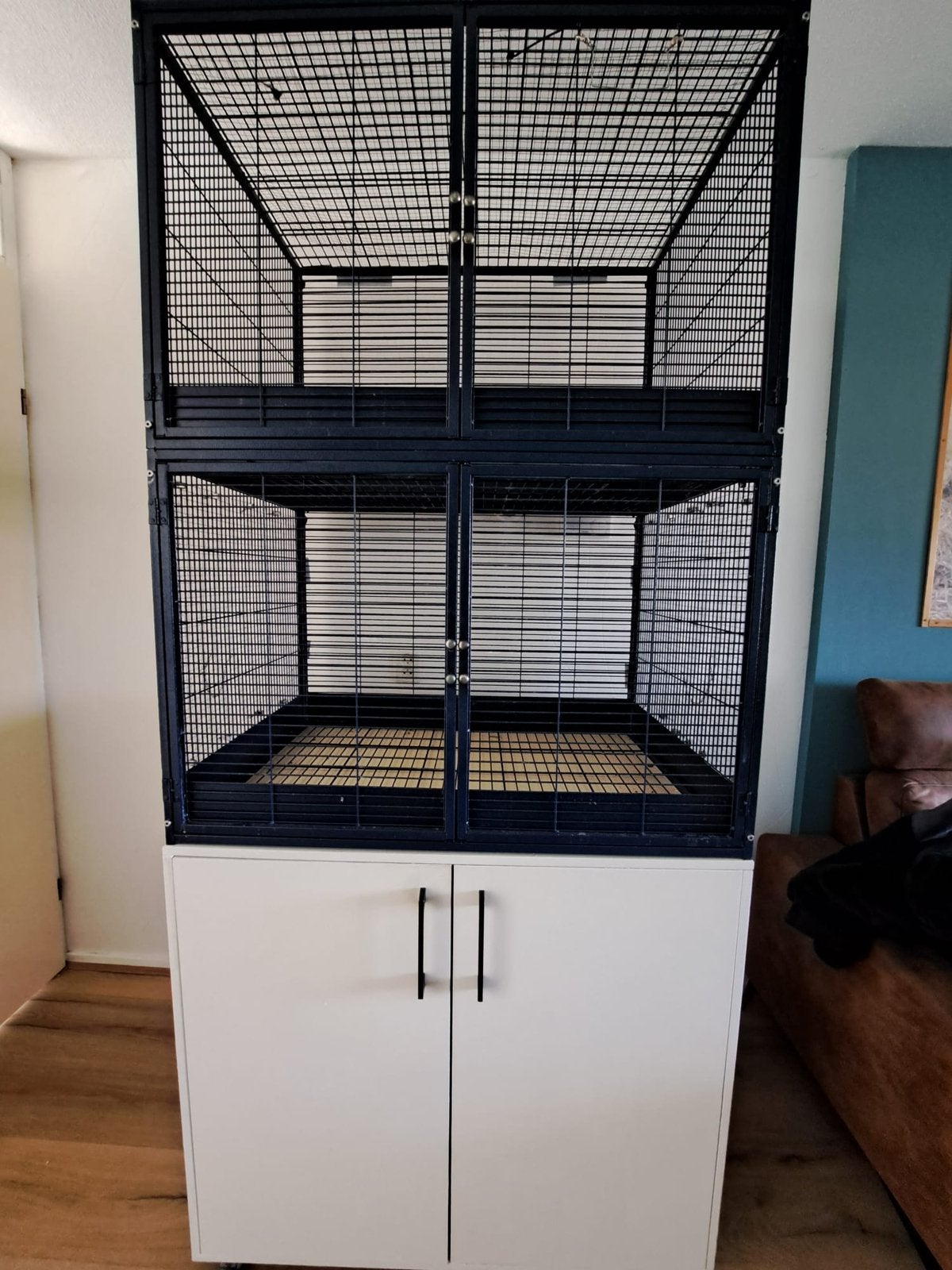 Ratten kooi, Dieren en Toebehoren, Knaagdieren en Konijnen | Hokken en Kooien, Ophalen, Kooi, 90 cm of meer, Fret