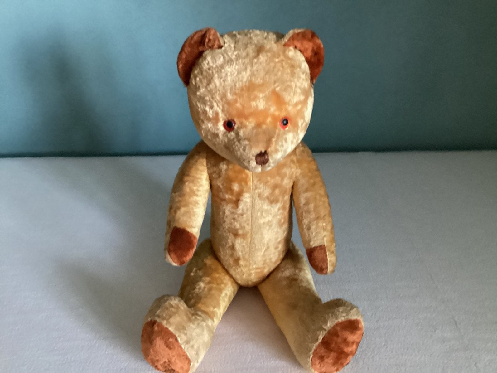 teddybeer €42:50 ., Ophalen, Zo goed als nieuw, Stoffen beer, Overige merken