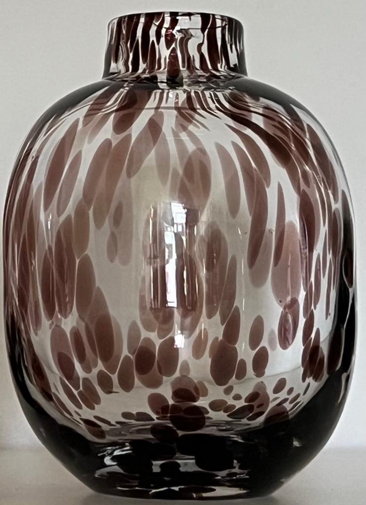 Cheetah vaas, Ophalen, Nieuw, Glas