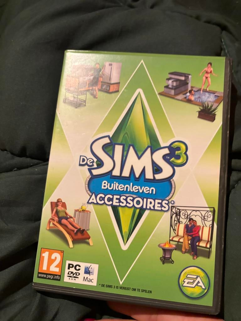 De Sims 3 Buitenleven Accessoires PC/Mac, Ophalen, Gebruikt, 1 speler, Vanaf 12 jaar