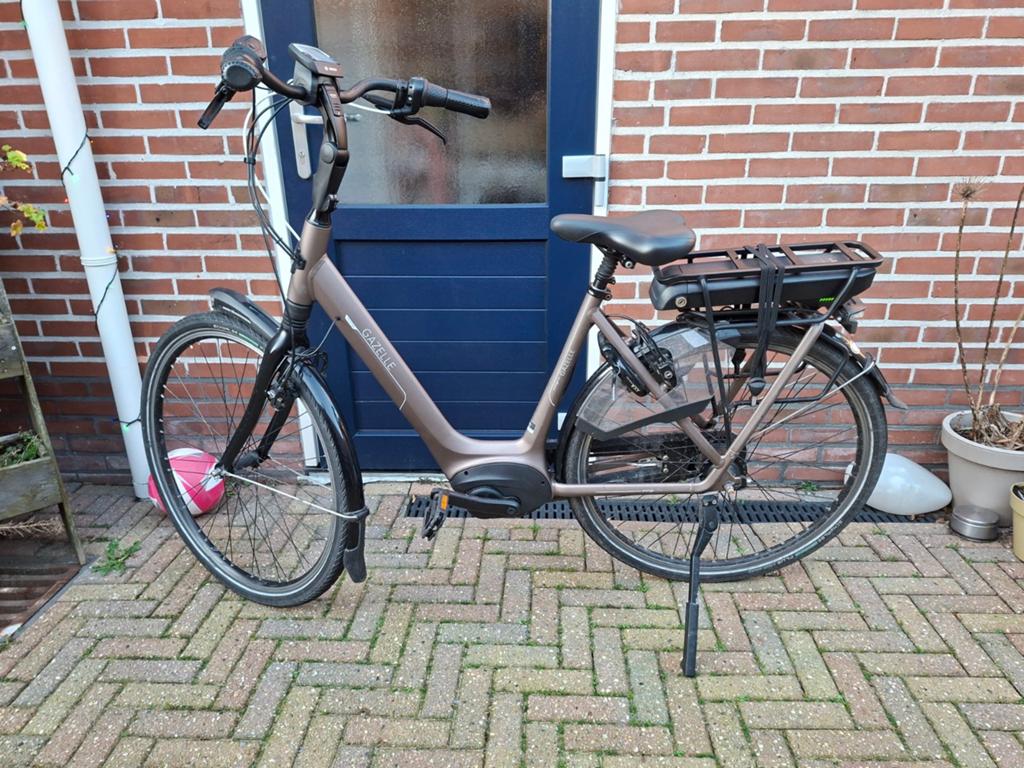 Gazelle elektrische fiets met Bosch Powerpack 500, Ophalen, Gebruikt, 51 tot 55 cm, 50 km per accu of meer