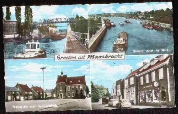 Maasbracht - Groeten uit, Verzenden, 1960 tot 1980, Gelopen, Limburg