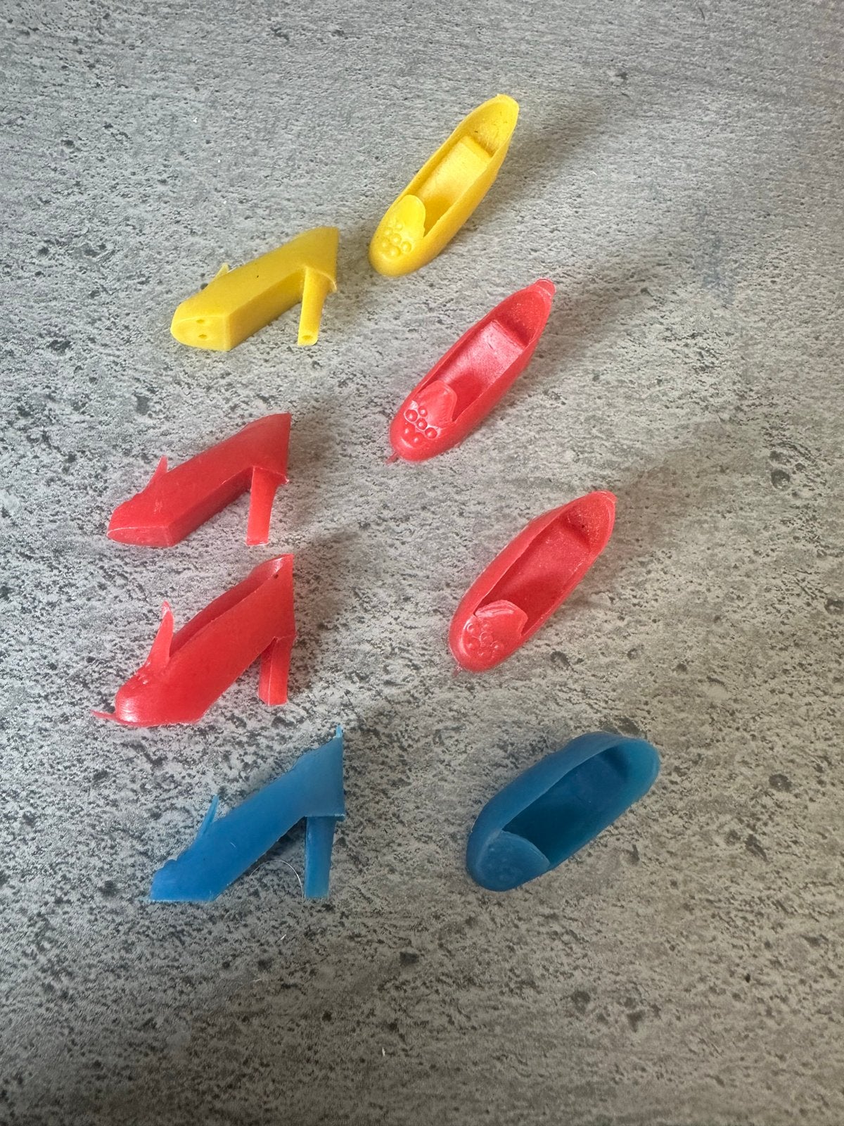 Vintage Barbie hakken schoenen - Diverse kleuren, Ophalen of Verzenden, Gebruikt, Barbie