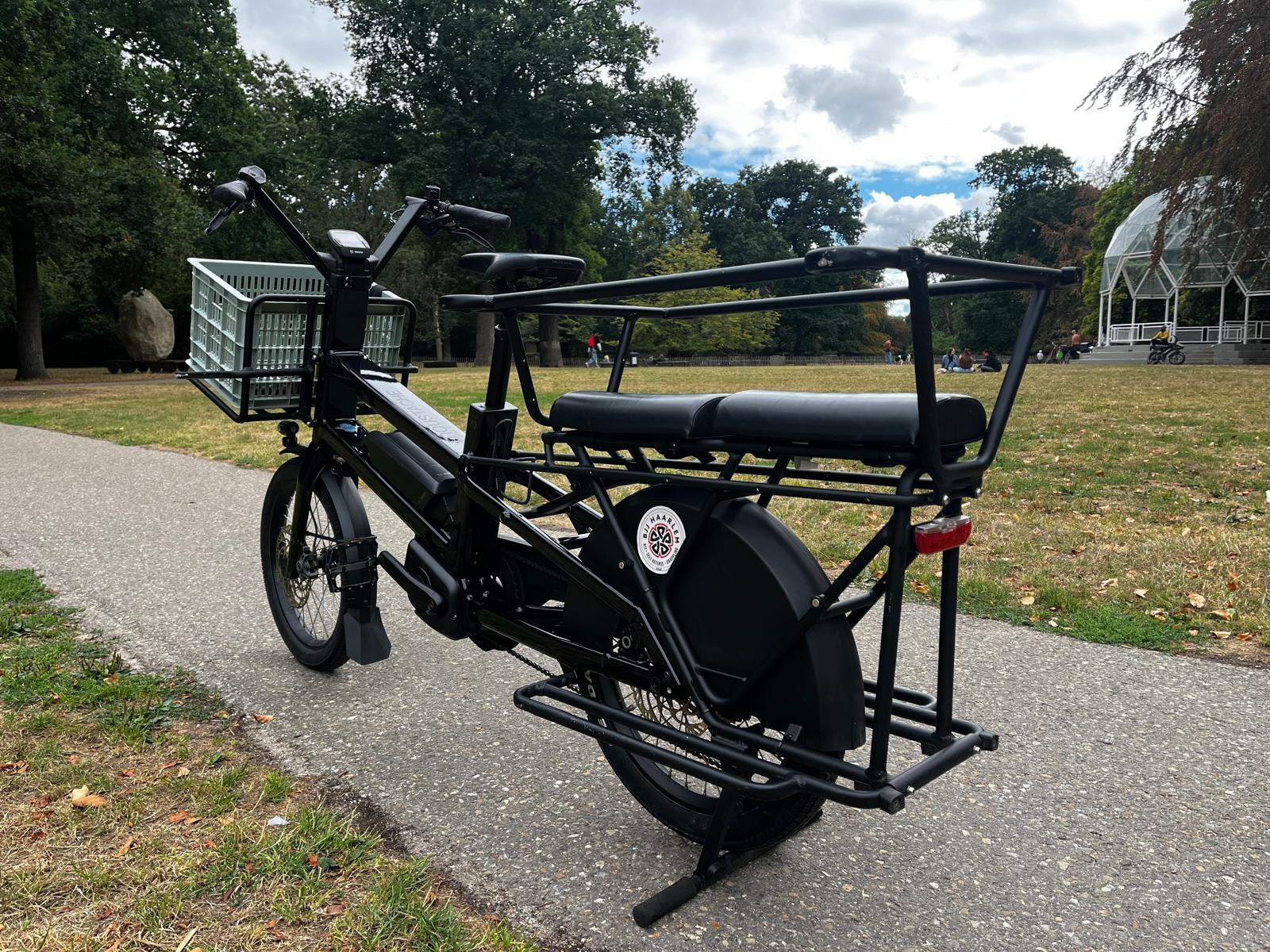 Moustache Lundi 20.3 2022/23 Cargo Bike, Gebruikt, Elektrisch, 2 kinderen, Schijfrem