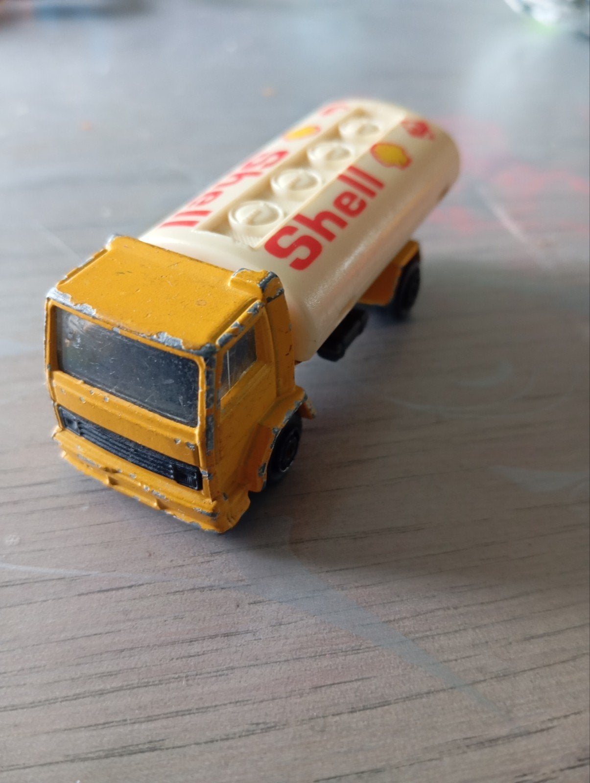 Majorette Ford Shell Tankwagen 1980, Ophalen of Verzenden, Gebruikt, Auto, Overige merken