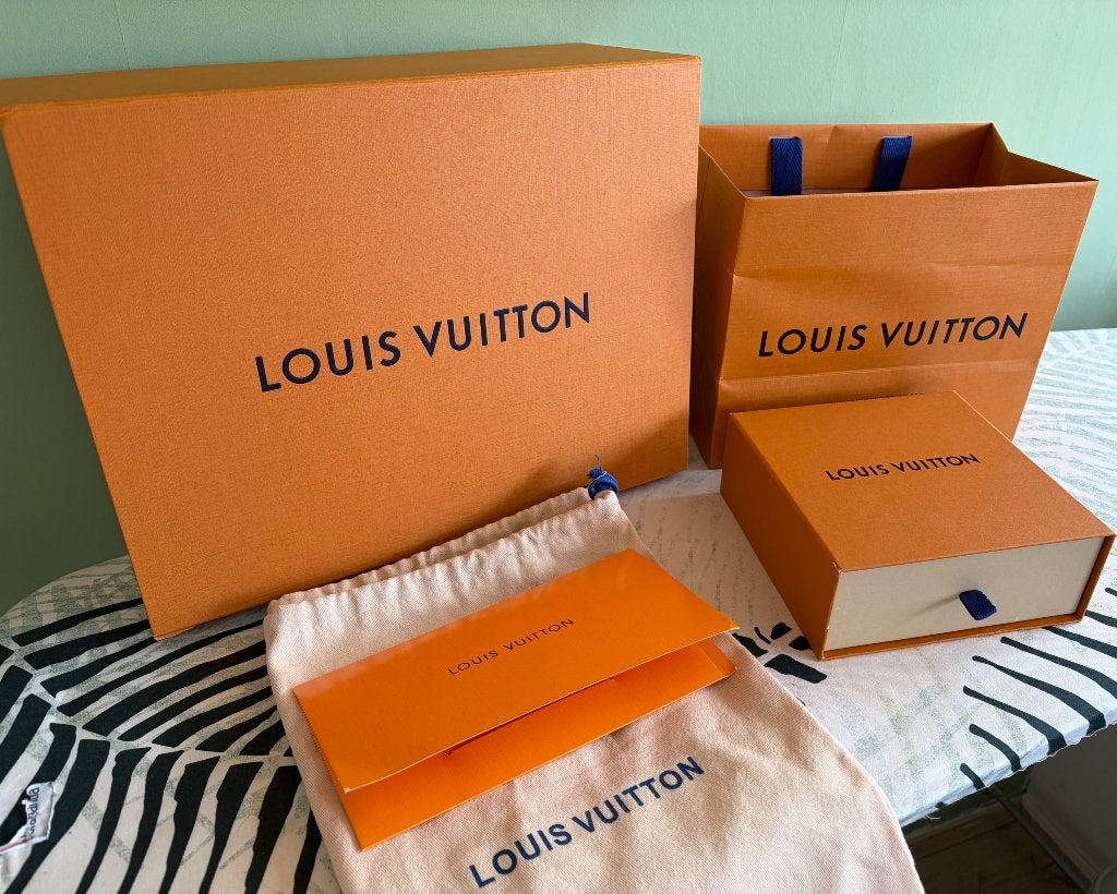 Louis Vuitton verpakkingsset, Ophalen of Verzenden, Gebruikt, Zwart