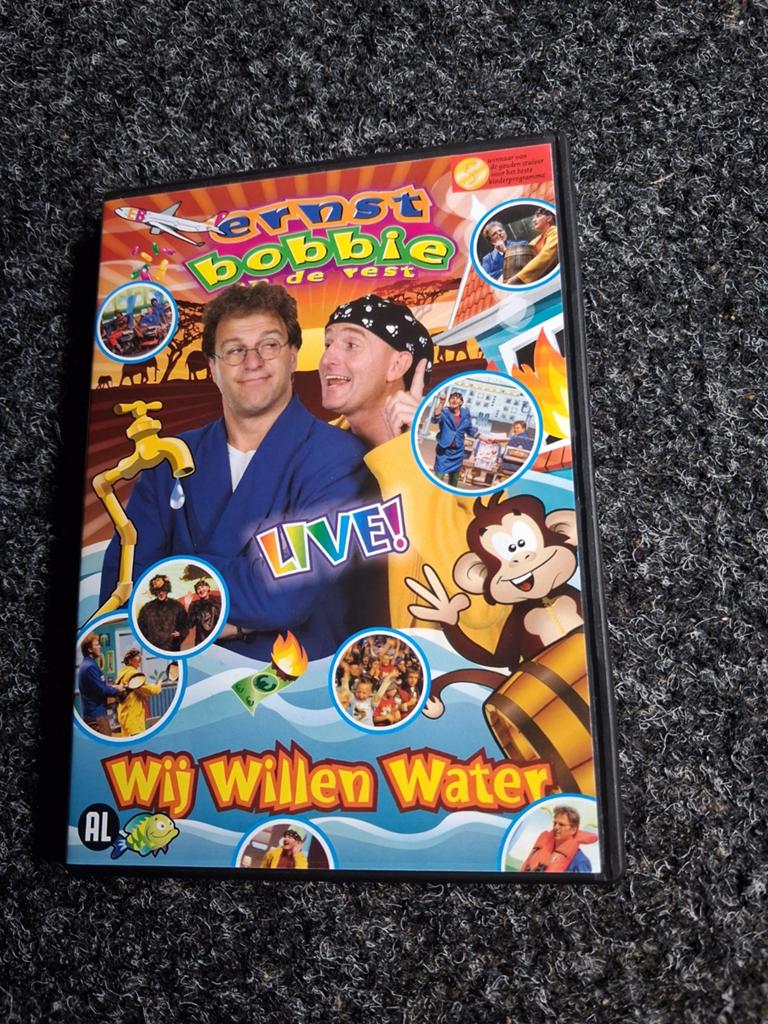 DVD ERNST EN BOBBIE WIJ WILLEN WATER (NIEUW!!), Alle leeftijden, Verzenden, Avontuur, Film