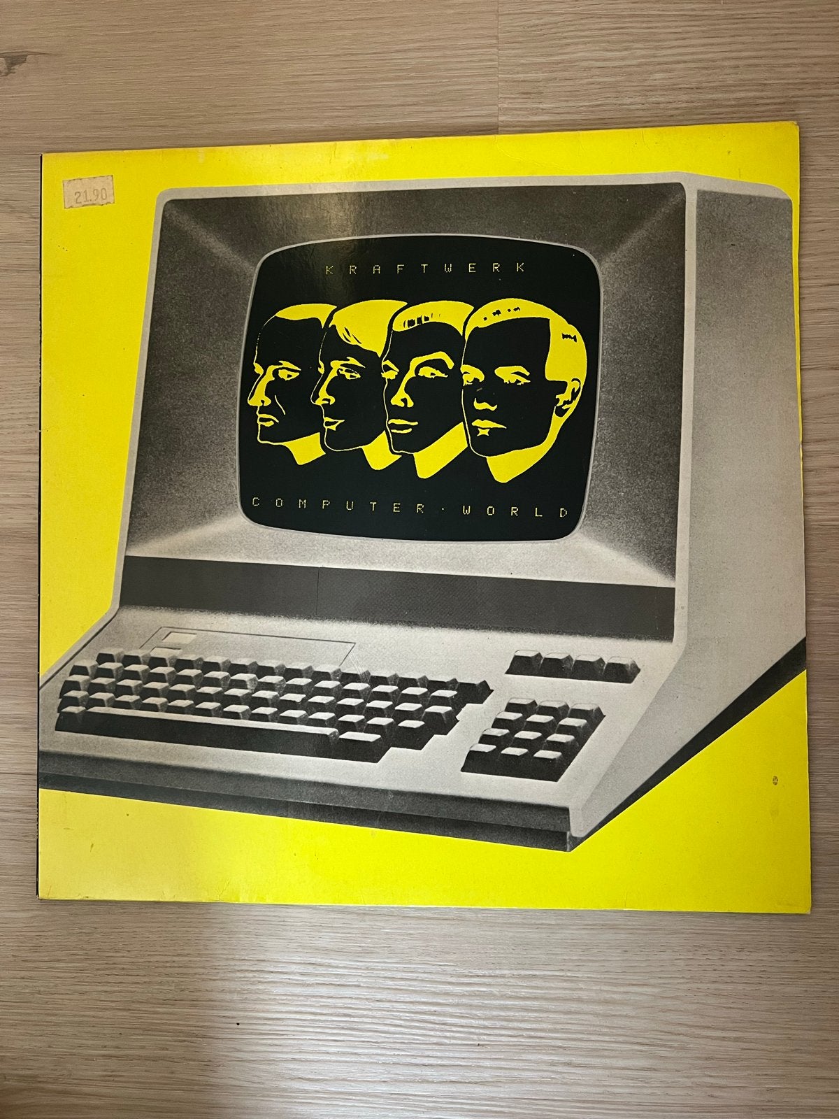 Kraftwerk - Computer World LP (1981) - Elektronische Klassie, Ophalen of Verzenden, 1980 - 1989, Gebruikt, 12 inch