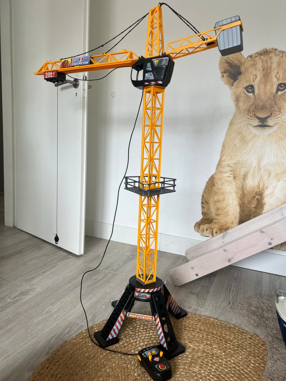 Bestuurbare Kraan - Dickie Toys, Ophalen, Gebruikt, Bouwen