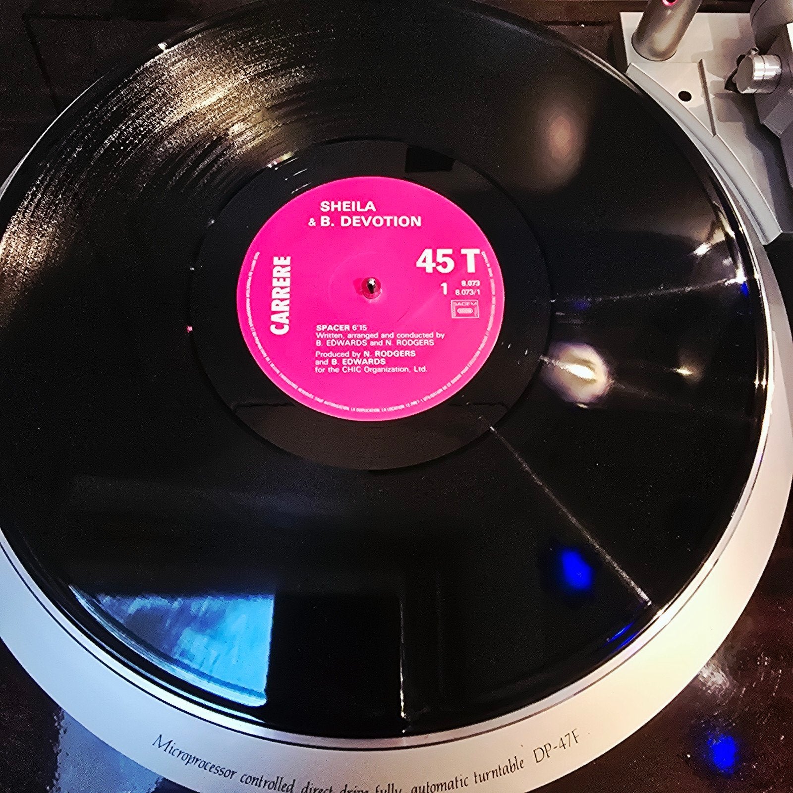 Sheila & B. Devotion - Spacer 12 inch Single - Nieuwstaat, LP, Verzenden, Zo goed als nieuw, 12 inch