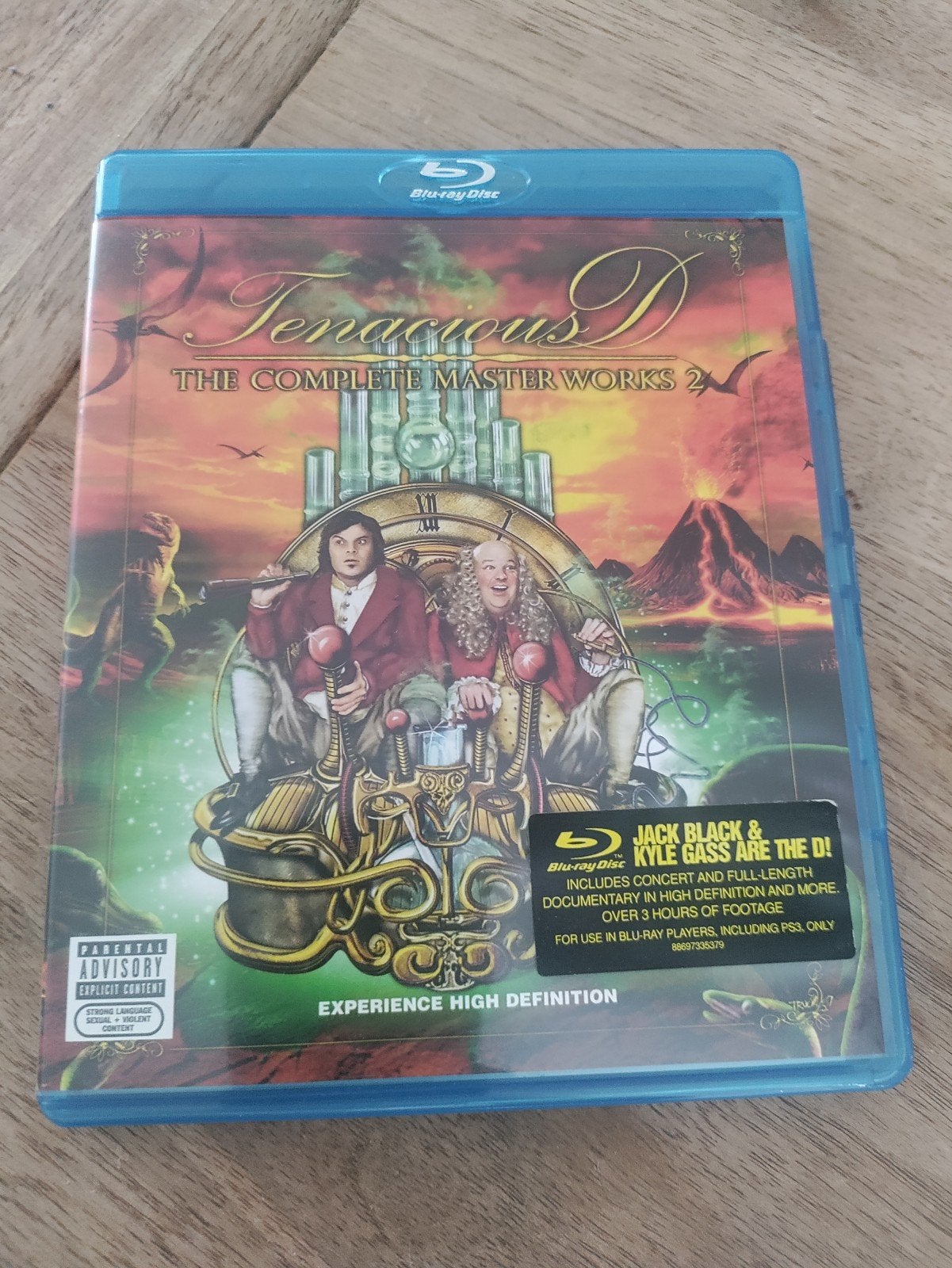 Tenacious D: The Complete Master Works 2 Blu-ray Disc, Cd's en Dvd's, Blu-ray, Gebruikt, Muziek en Concerten, Blu-ray, Concert