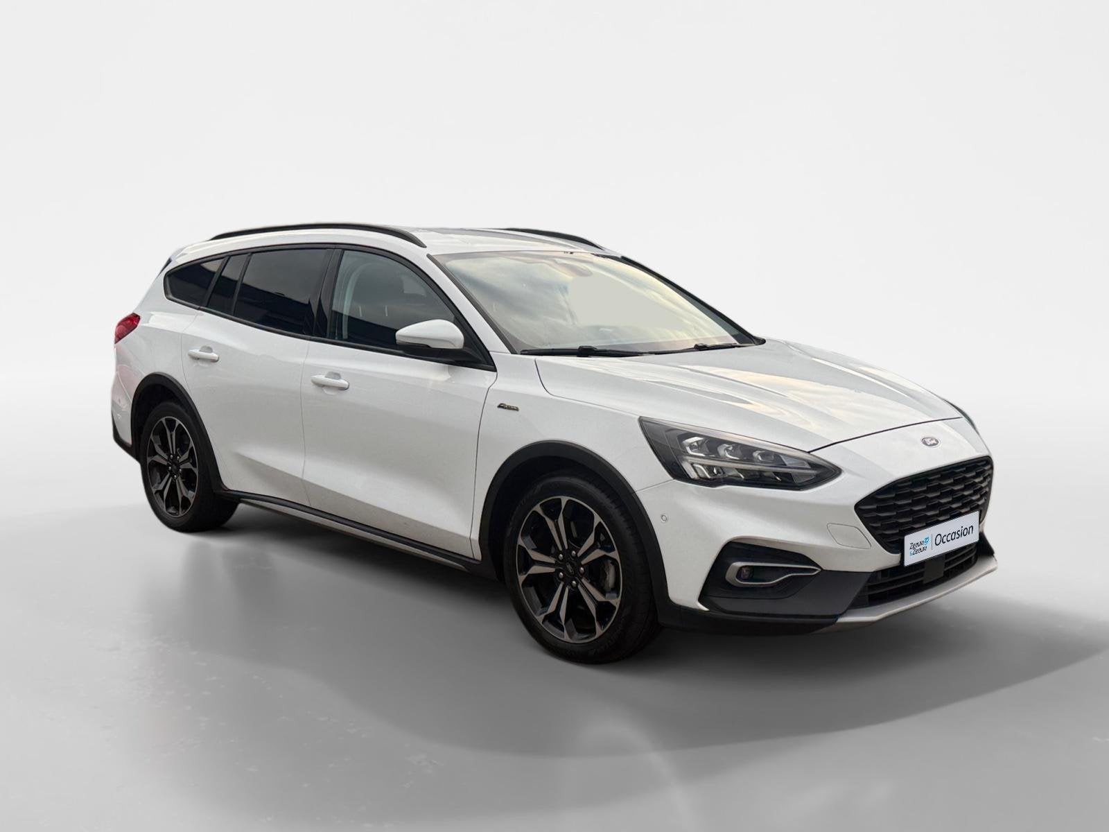 Ford Focus Wagon 1.0 EcoBoost Active Business | Trekhaak | W, Auto's, Gebruikt, Euro 6, 1283 kg, Wit