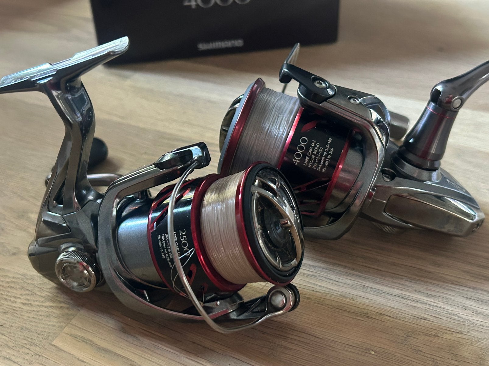 Twee Shimano Stradic CI4+ molens te koop!, Ophalen of Verzenden, Zo goed als nieuw, Molen