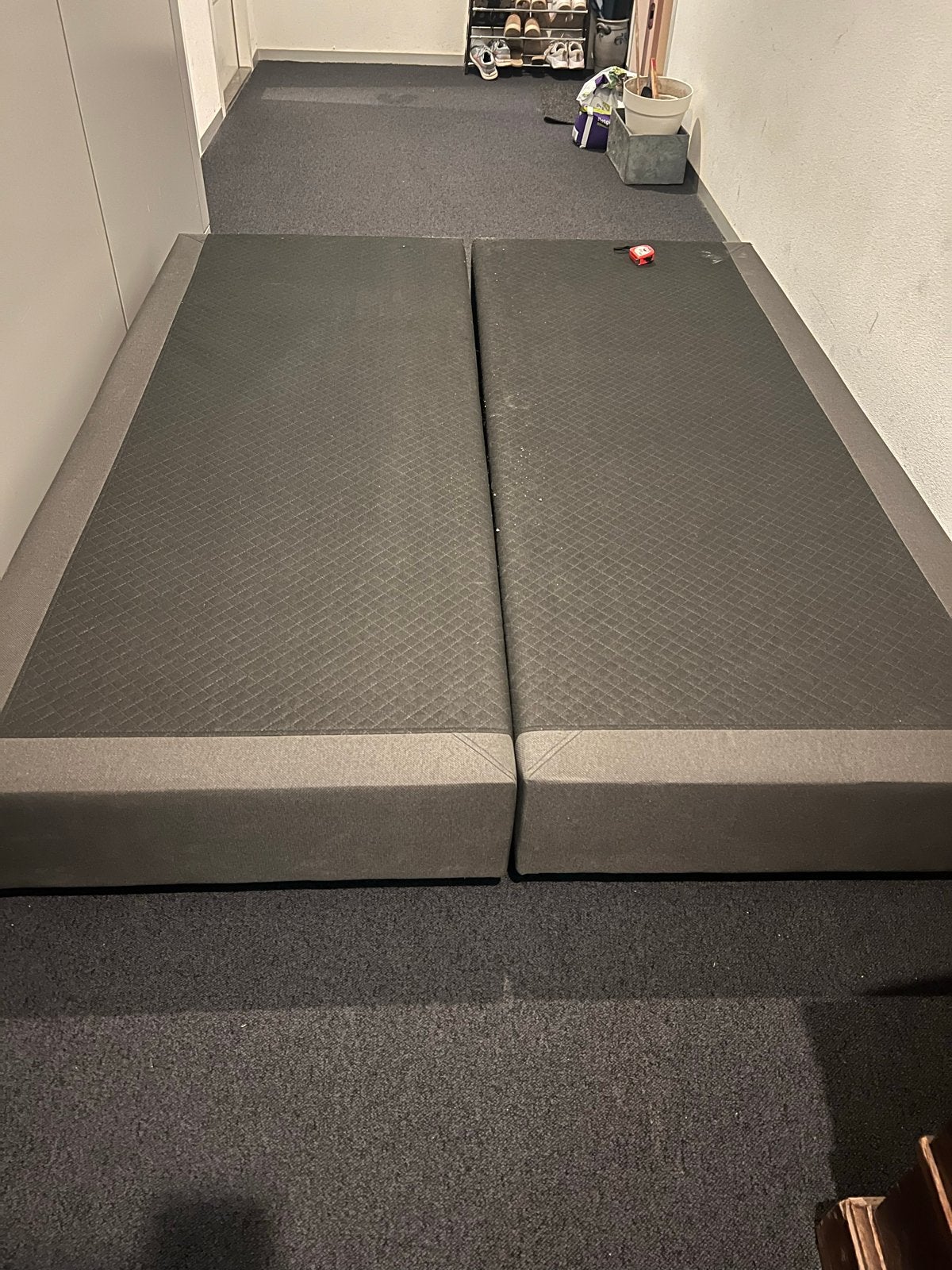 Boxspring 160cm x 200cm - Gratis af te halen, Huis en Inrichting, Slaapkamer | Bedden, Ophalen, Gebruikt, Tweepersoons, 200 cm