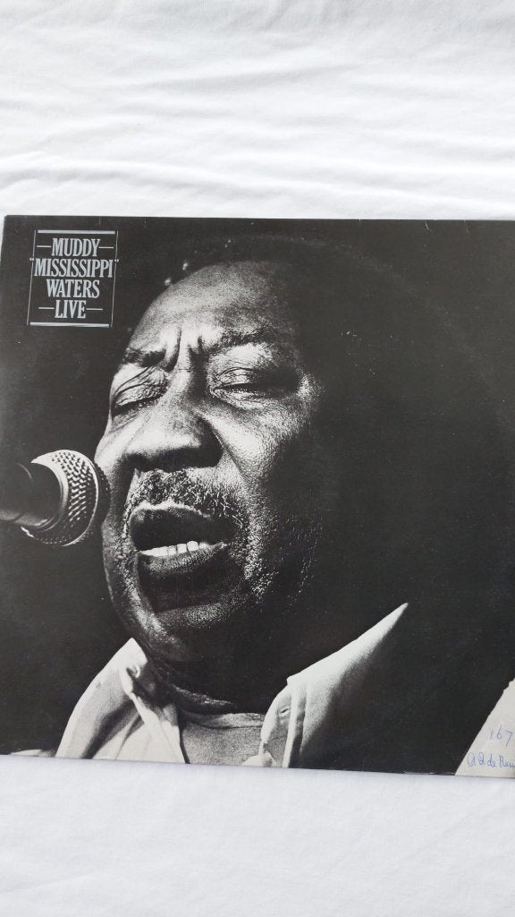 Muddy Waters  LP  Live, Ophalen of Verzenden, Zo goed als nieuw, 12 inch, Blues