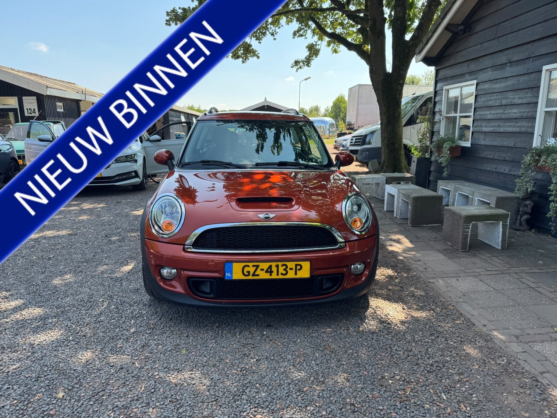 MINI Clubman 1.6 Cooper S PANO (bj 2014), Auto's, Mini, Voorwielaandrijving, Gebruikt, 4 cilinders, Bruin
