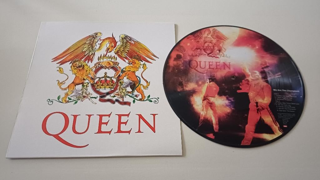 Queen 10" Picture Disc in Fotohoes, Gebruikt, 10 inch, Verzenden, Picture disc