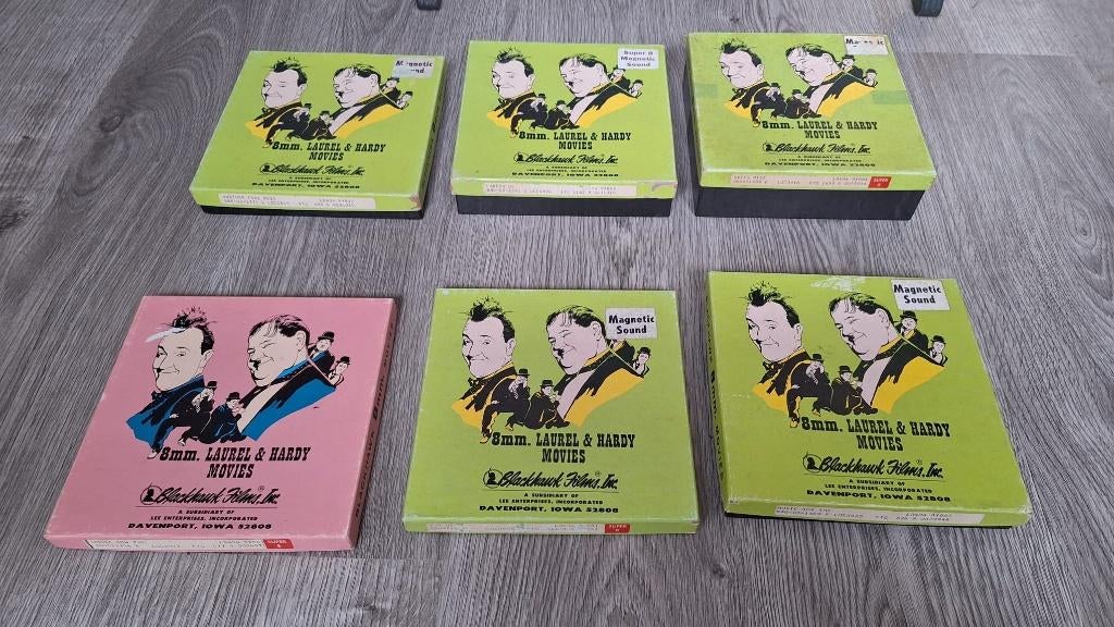 Originele films van Stan Laurel en Oliver Hardy UNIEK!, Ophalen of Verzenden, Gebruikt, Film, Overige typen