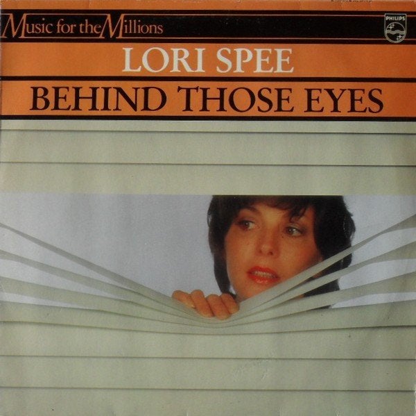 LP - Lori Spee ‎– Behind Those Eyes, LP, Gebruikt, Pop, Ophalen of Verzenden