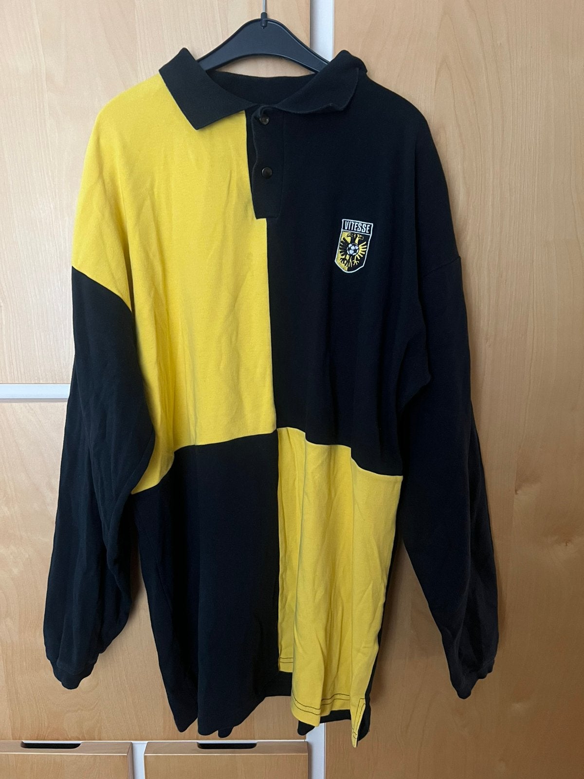Trui retro Vitesse Arnhem (XXL), Ophalen of Verzenden, Zo goed als nieuw, Overige maten, Zwart