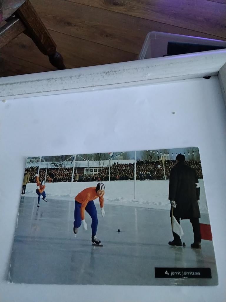 JORRIT JORRITSMA.  SCHAATSER, Ophalen of Verzenden, Sterren en Beroemdheden