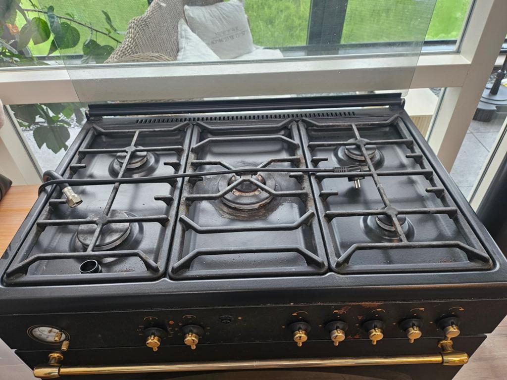 Etna gasfornuis, Witgoed en Apparatuur, Fornuizen, Minder dan 85 cm, Gas, Vrijstaand, 4 kookzones